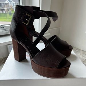 See by Chloe Leather Platform Sandals